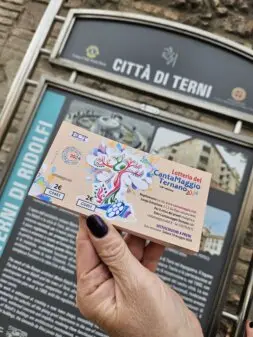 Biglietti Lotteria Cantamaggio Ternano 2024